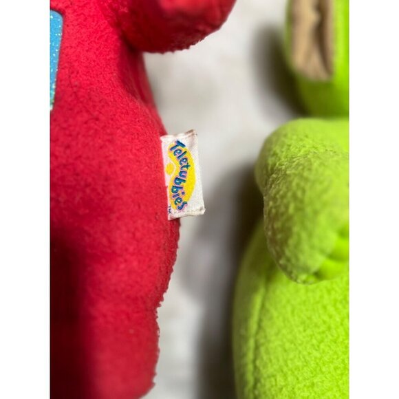 Playskool 1998 Teletubbies Dipsy, Laa Laa plush Lot - Picture 8 of 8